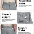 Soft, stretchy, breathable, wrinkle-resistant fabric, ideal for all-day wear in men¡¯s Gurkha wide leg trousers.