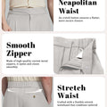 Soft, stretchy, breathable, wrinkle-resistant fabric, ideal for all-day wear in men¡¯s Gurkha wide leg trousers.