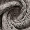 Wool-blend fabric: warm, breathable, anti-pilling, silky-soft, stretchy, premium feel of brown Men's Hoodie Pullover Sweater.