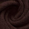Wool-blend fabric: warm, breathable, anti-pilling, silky-soft, stretchy, premium feel of dark brown Men's Hoodie Pullover Sweater.