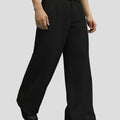Mens Oversized Baggy Linen Pants – Wide Leg Hem