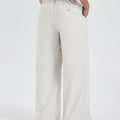 Mens Oversized Baggy Linen Pants – Wide Leg Hem