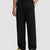 Mens Pinstripe Pleated Pants — Wide Leg & Striped