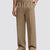 Mens Pinstripe Pleated Pants — Wide Leg & Striped