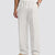 Mens Pinstripe Pleated Pants — Wide Leg & Striped