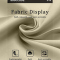 Lightweight soft wrinkle resistant fabric ideal for everyday wear with minimal care needed.