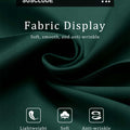 Lightweight soft wrinkle resistant fabric ideal for everyday wear with minimal care needed.