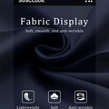 Lightweight soft wrinkle resistant fabric ideal for everyday wear with minimal care needed.