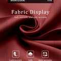Lightweight soft wrinkle resistant fabric ideal for everyday wear with minimal care needed.