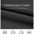 Soft, breathable, lightweight fabric with stretch for men's pleated baggy sweatpants, durable and shape-retaining.