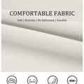 Soft, breathable, lightweight fabric with stretch for men's pleated baggy sweatpants, durable and shape-retaining.