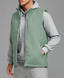 Mens Puffer Vest — Water Resistant & Sleeveless
