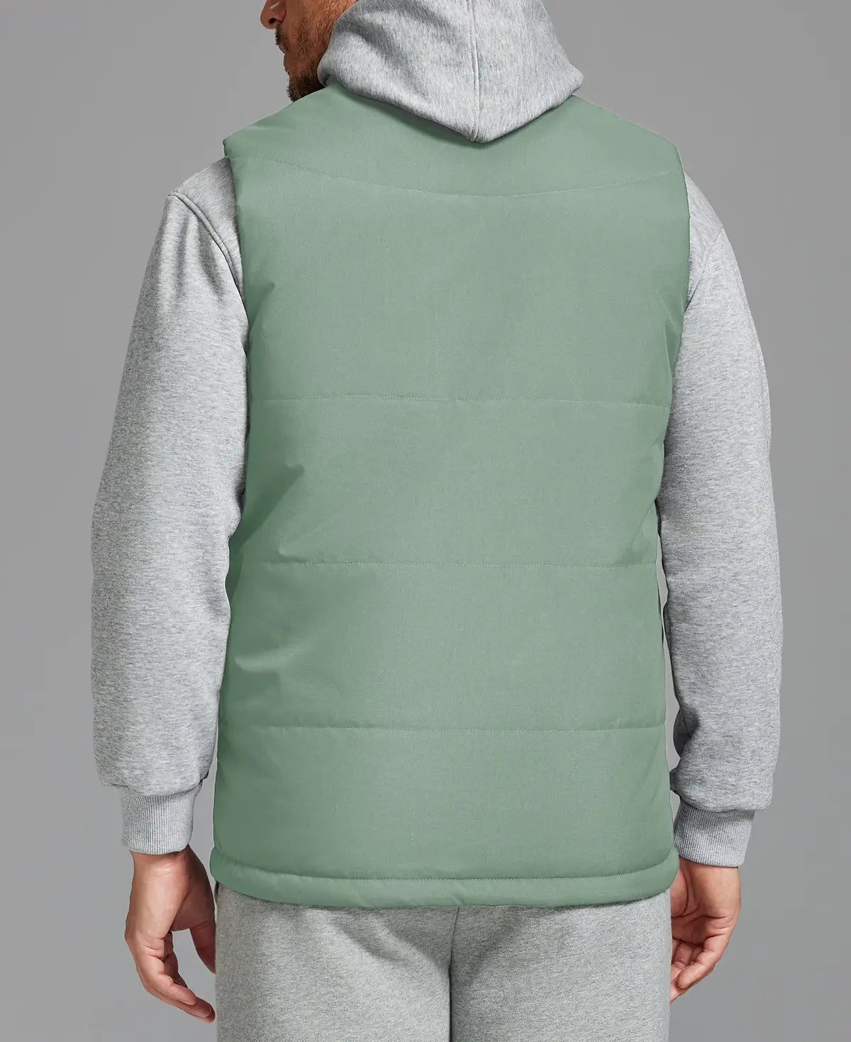 Mens Puffer Vest — Water Resistant & Sleeveless