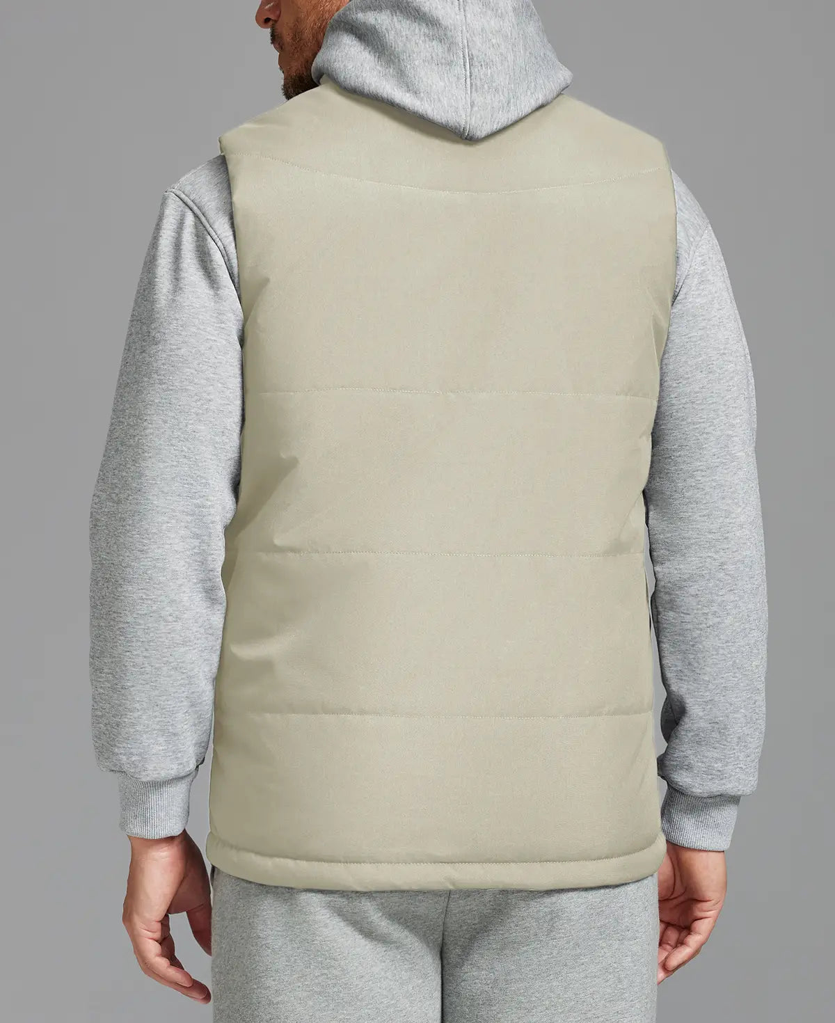 Mens Puffer Vest — Water Resistant & Sleeveless
