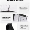 Features: adjustable drawcord hem, media port , gear loop, wide elastic armholes for freedom of movement.