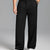 Men's Baggy Wide Leg Pants — Pleated & Elastic Waist