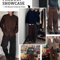 Versatile styling options in black or brown, suitable for retro, casual, and light business occasions.
