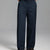 Men's Wide Leg Pleated Dress Pants with Drawstring Waist